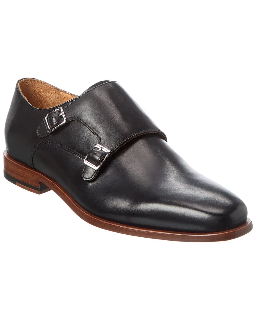 Curatore Double Monk Leather Loafer