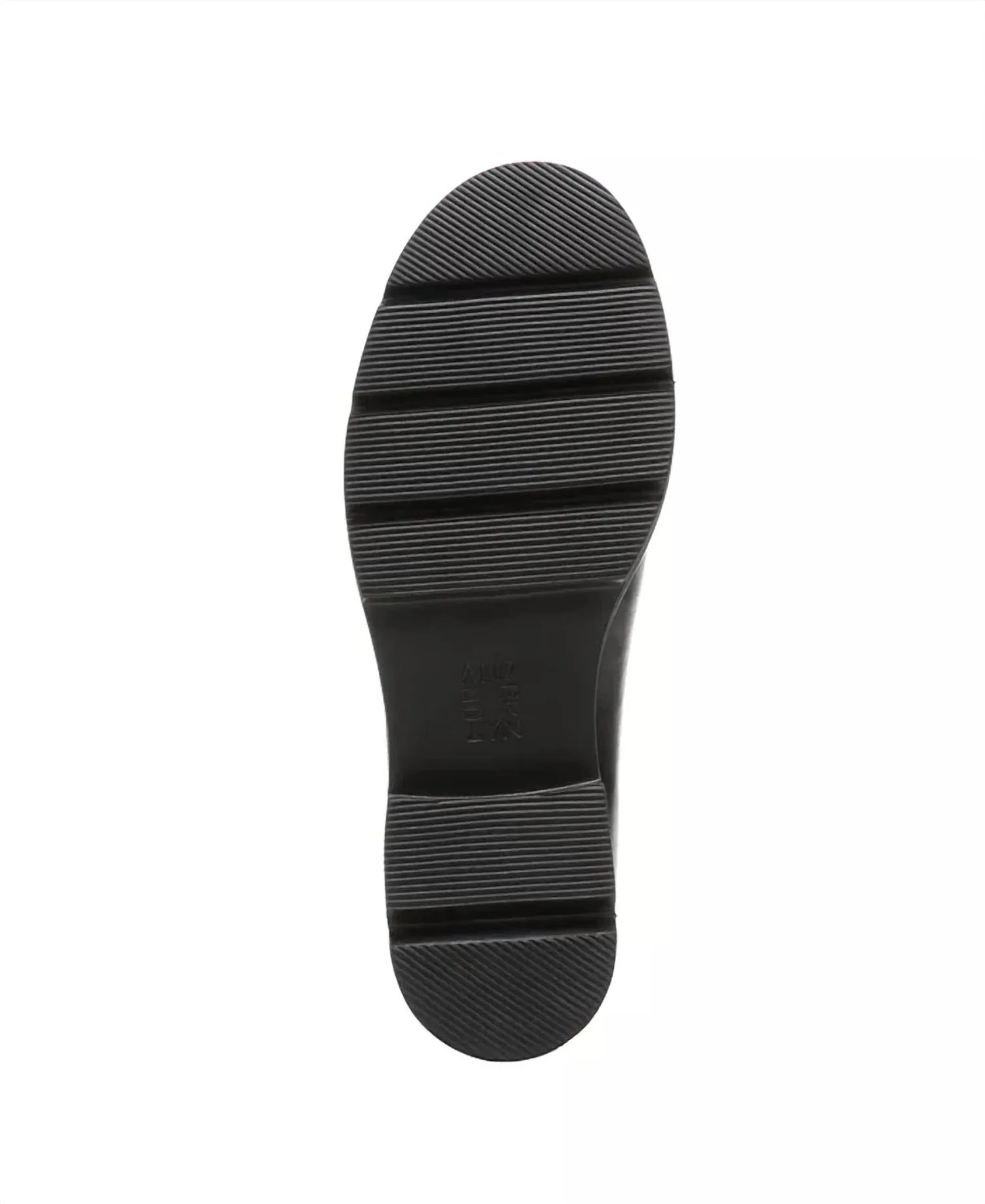Darry Lug Sole Loafer In Black Leather