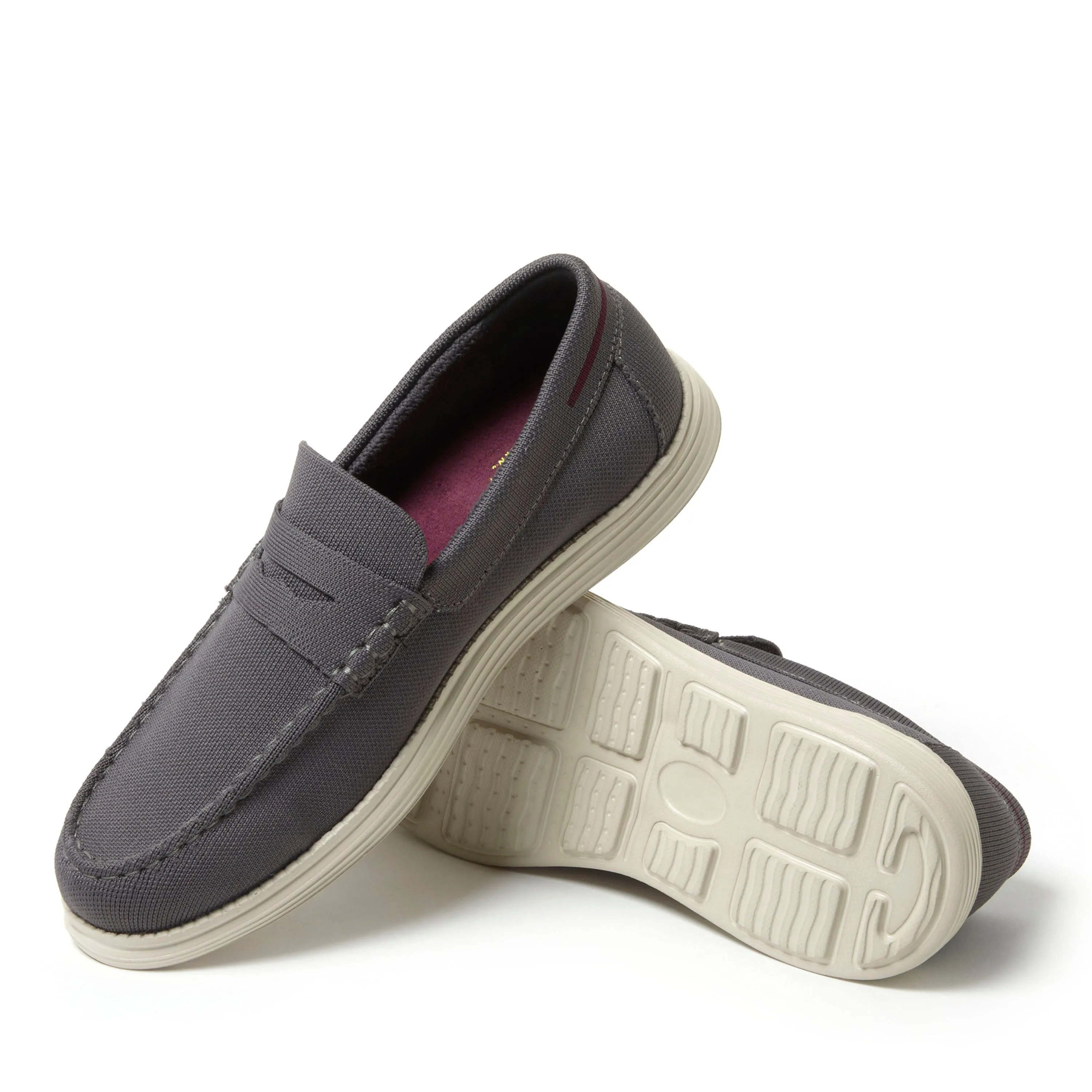 Dearfoams Men's Rollins Sport Knit Loafer