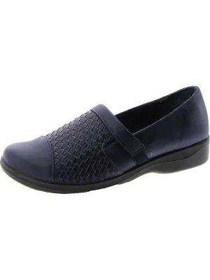 Destiny Womens Leather Slip On Loafers