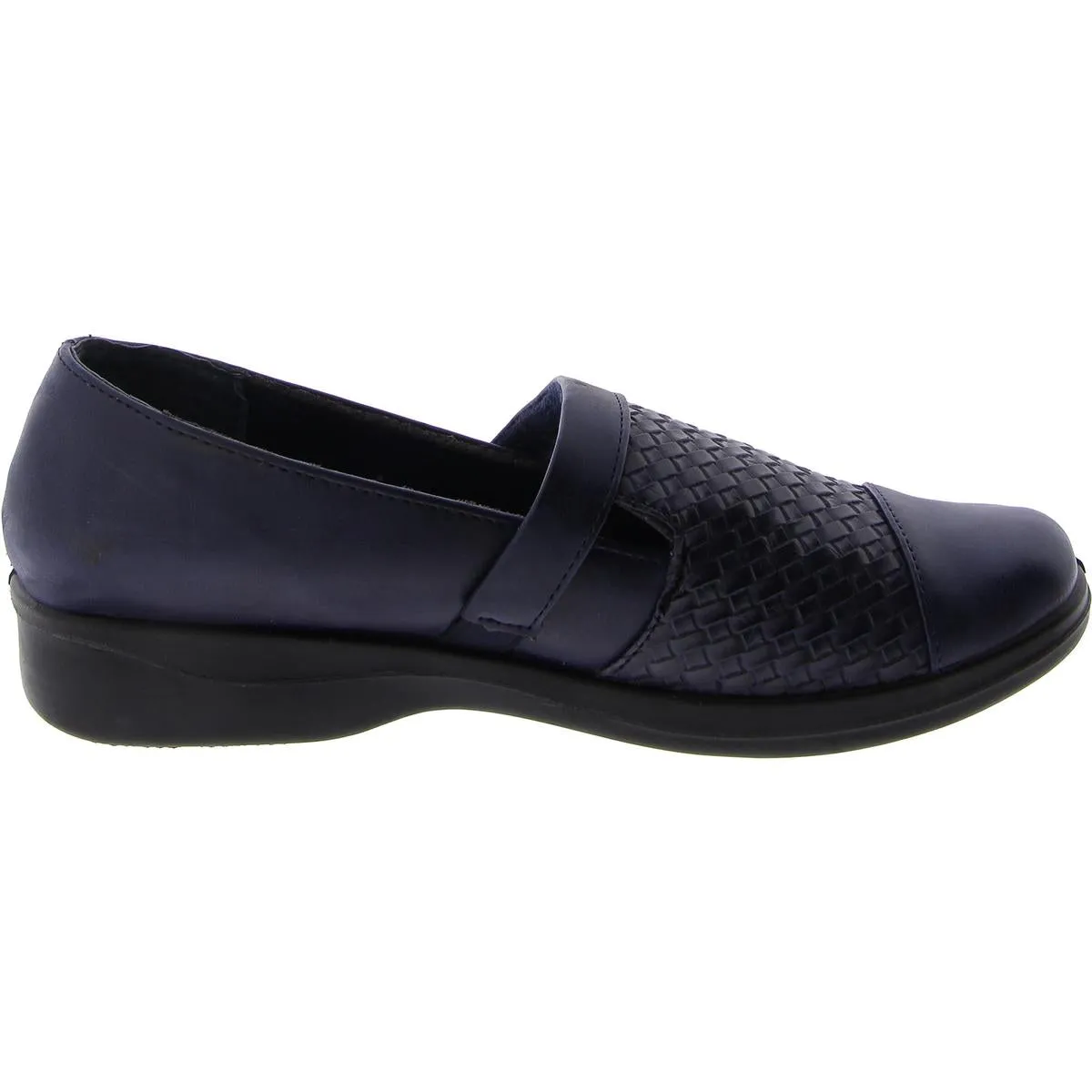 Destiny Womens Leather Slip On Loafers