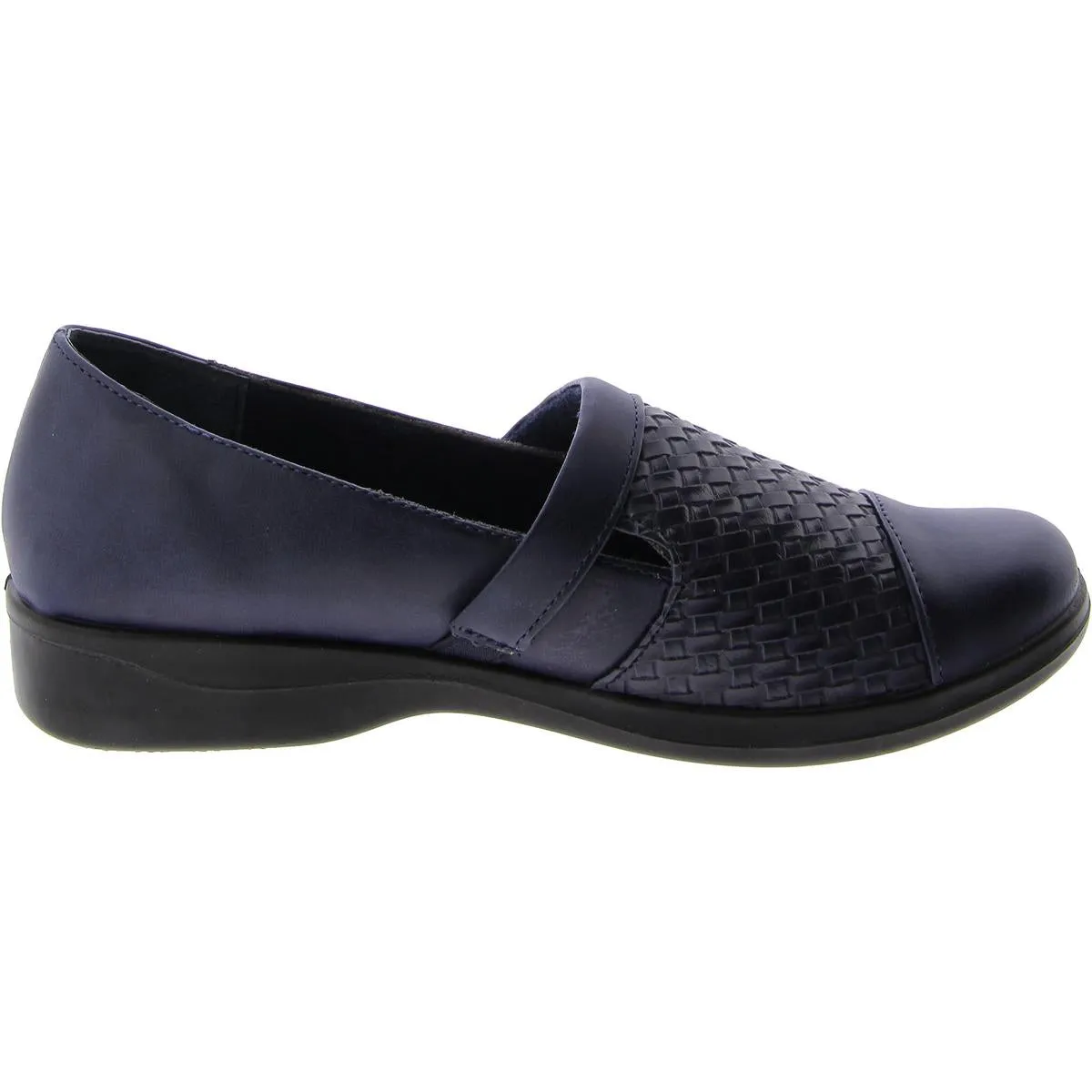 Destiny Womens Leather Slip On Loafers