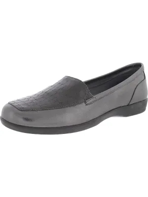 Devitt 10 Womens Leather Slip On Loafers