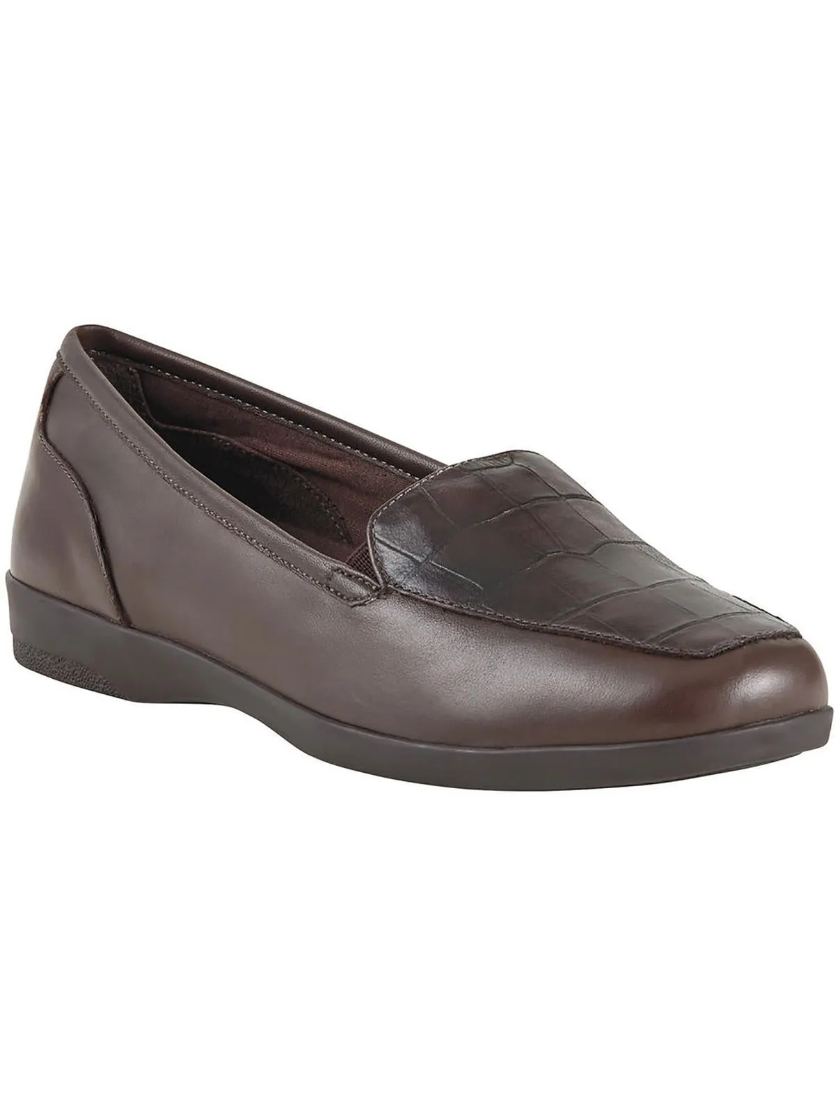 Devitt 10 Womens Leather Slip On Loafers