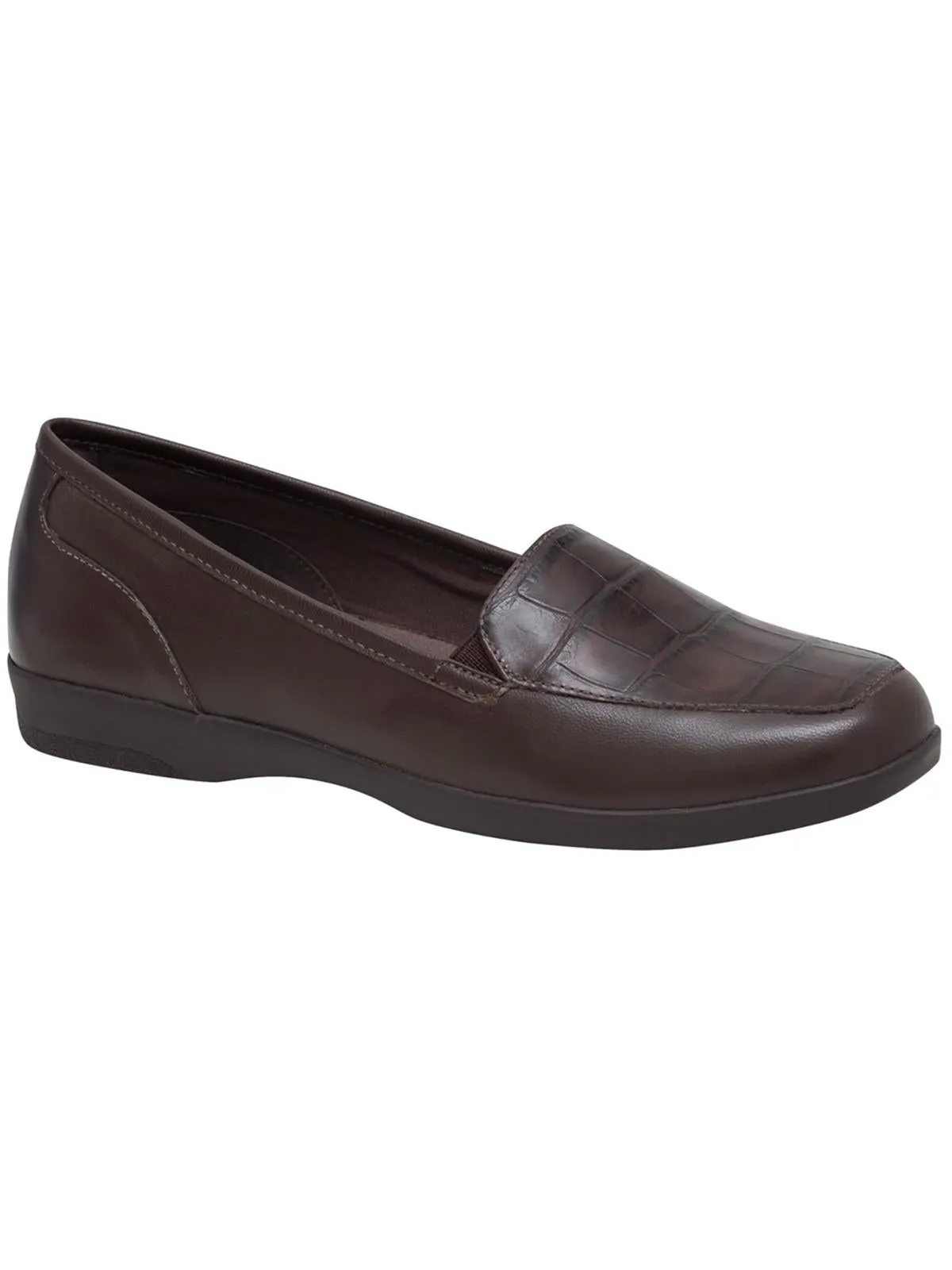 Devitt 10 Womens Leather Slip On Loafers