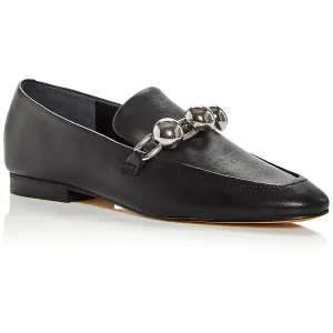 Elenda Womens Leather Loafers