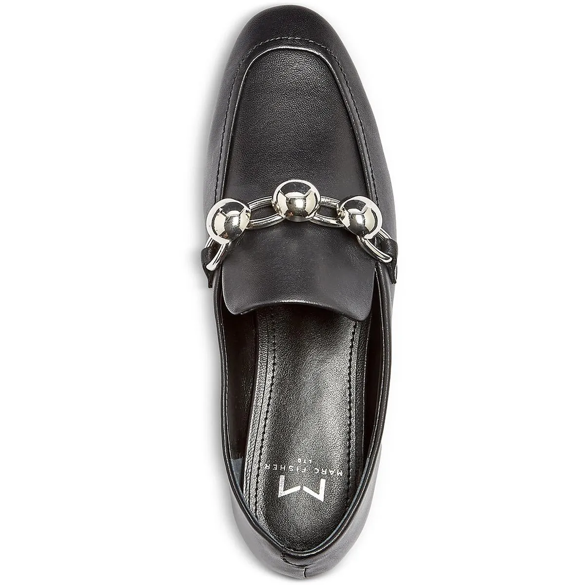 Elenda Womens Leather Loafers