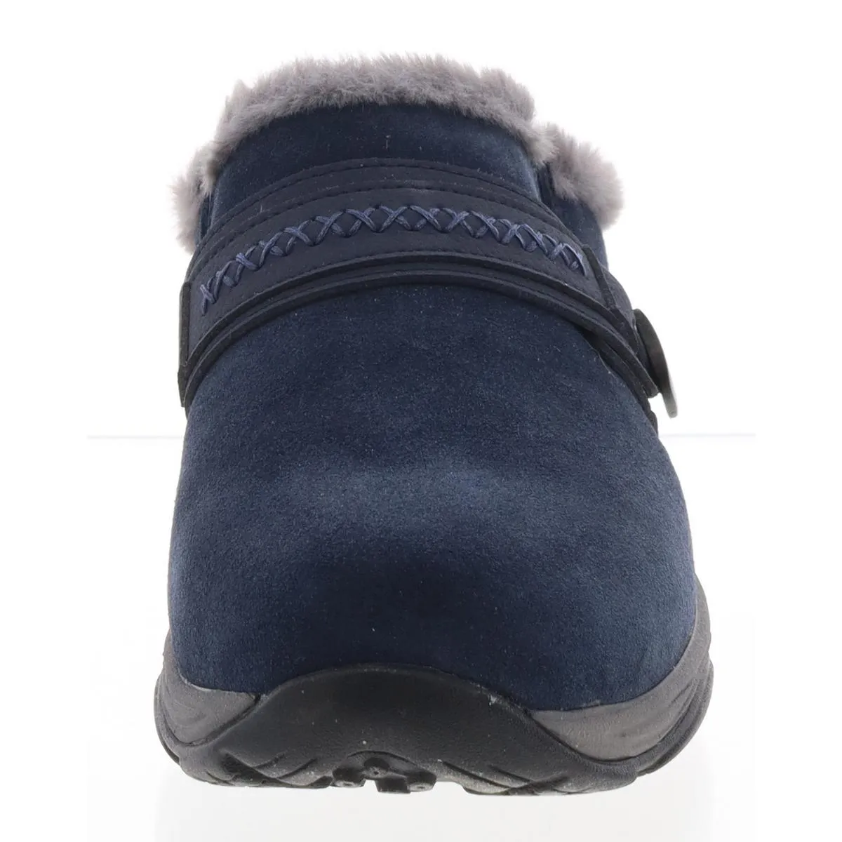 Elinn Womens Slip On Buckle Slip-On Sneakers