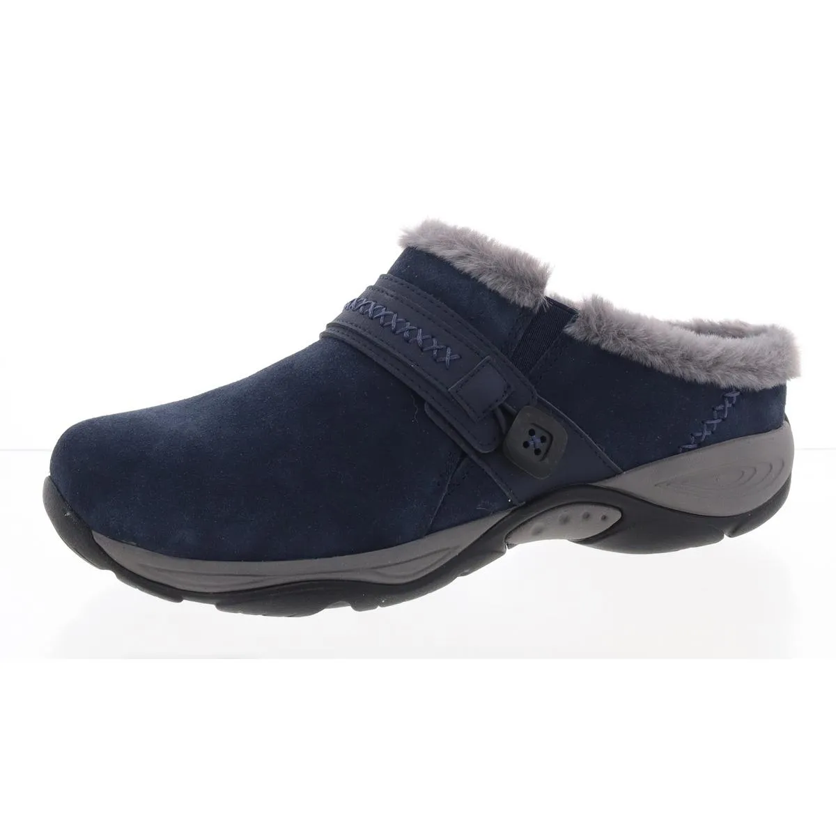 Elinn Womens Slip On Buckle Slip-On Sneakers