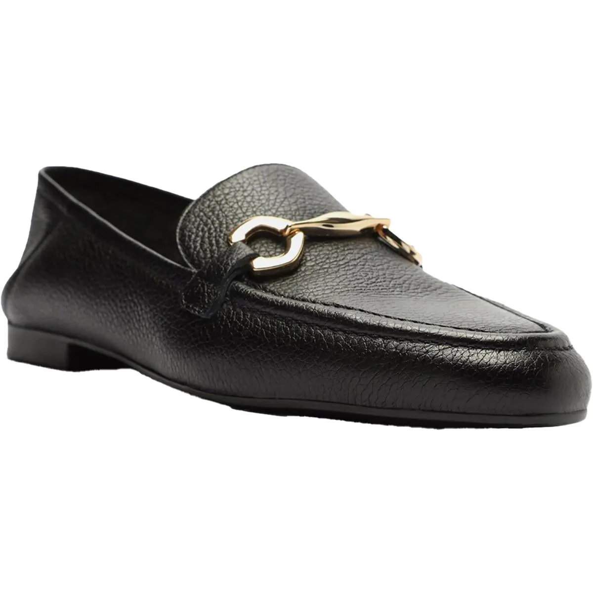 EMMA Womens Leather Round toe Loafers
