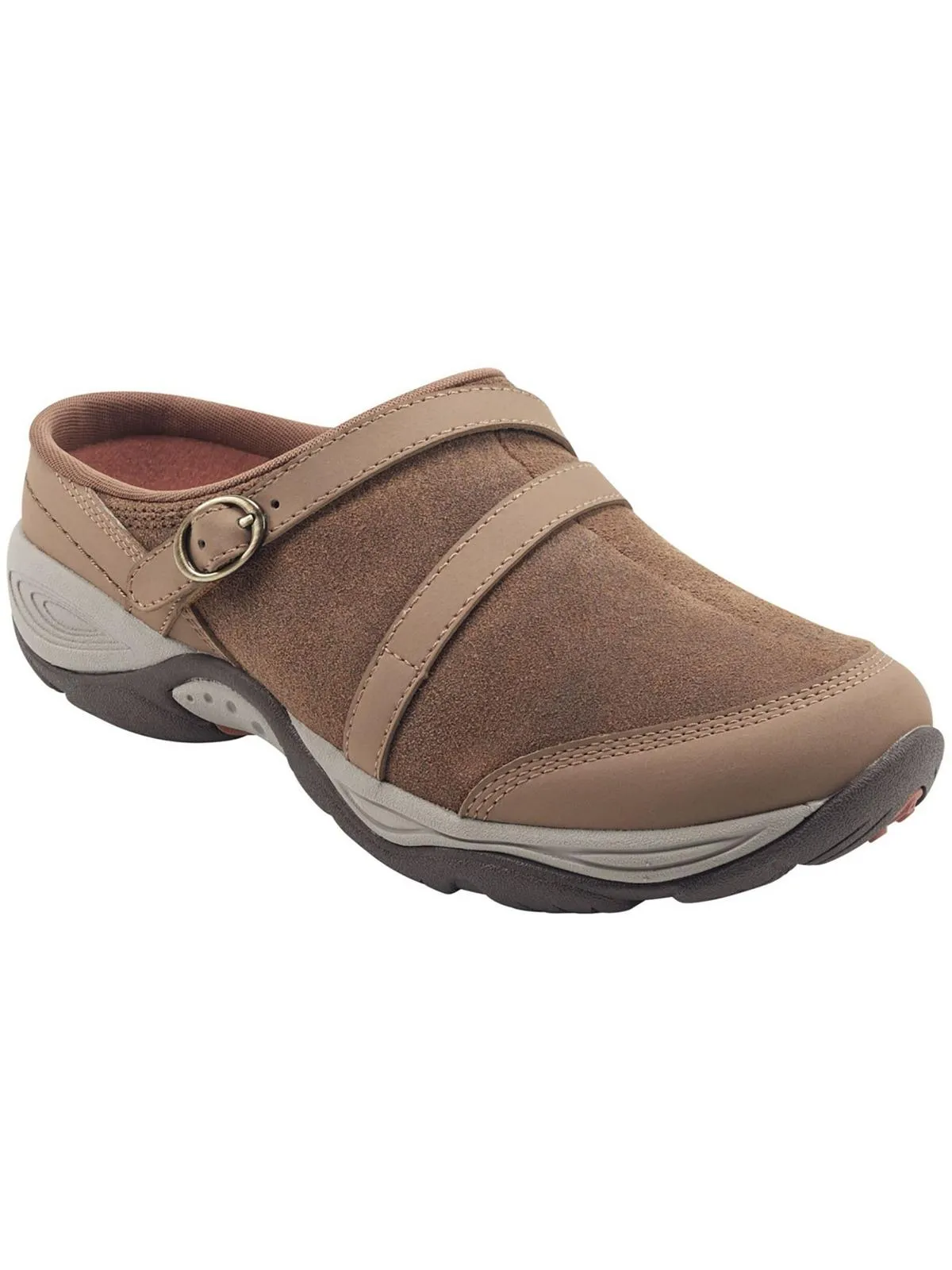 Equinox Womens Suede Slip On Loafer Slides
