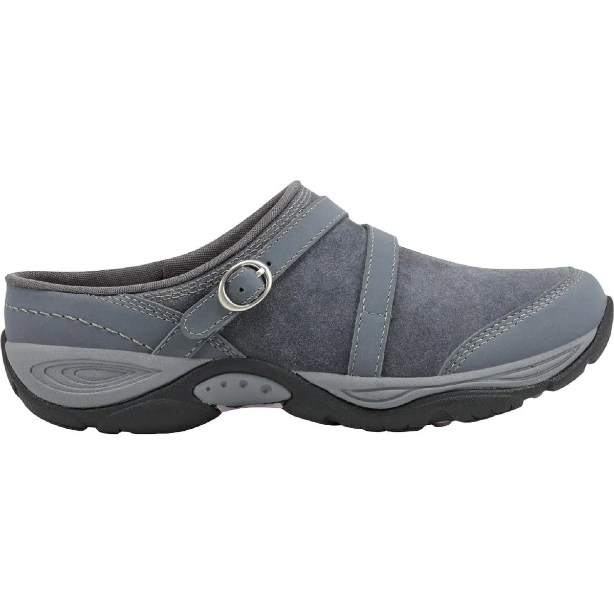 Equinox Womens Suede Slip On Loafer Slides