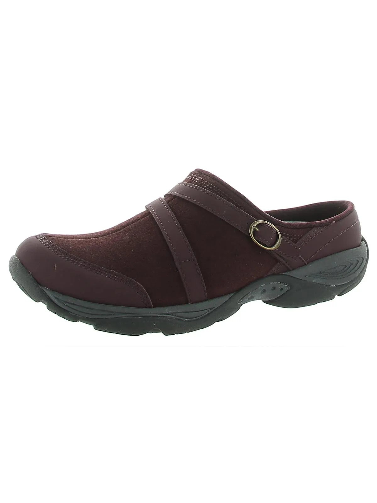Equinox Womens Suede Slip On Loafer Slides
