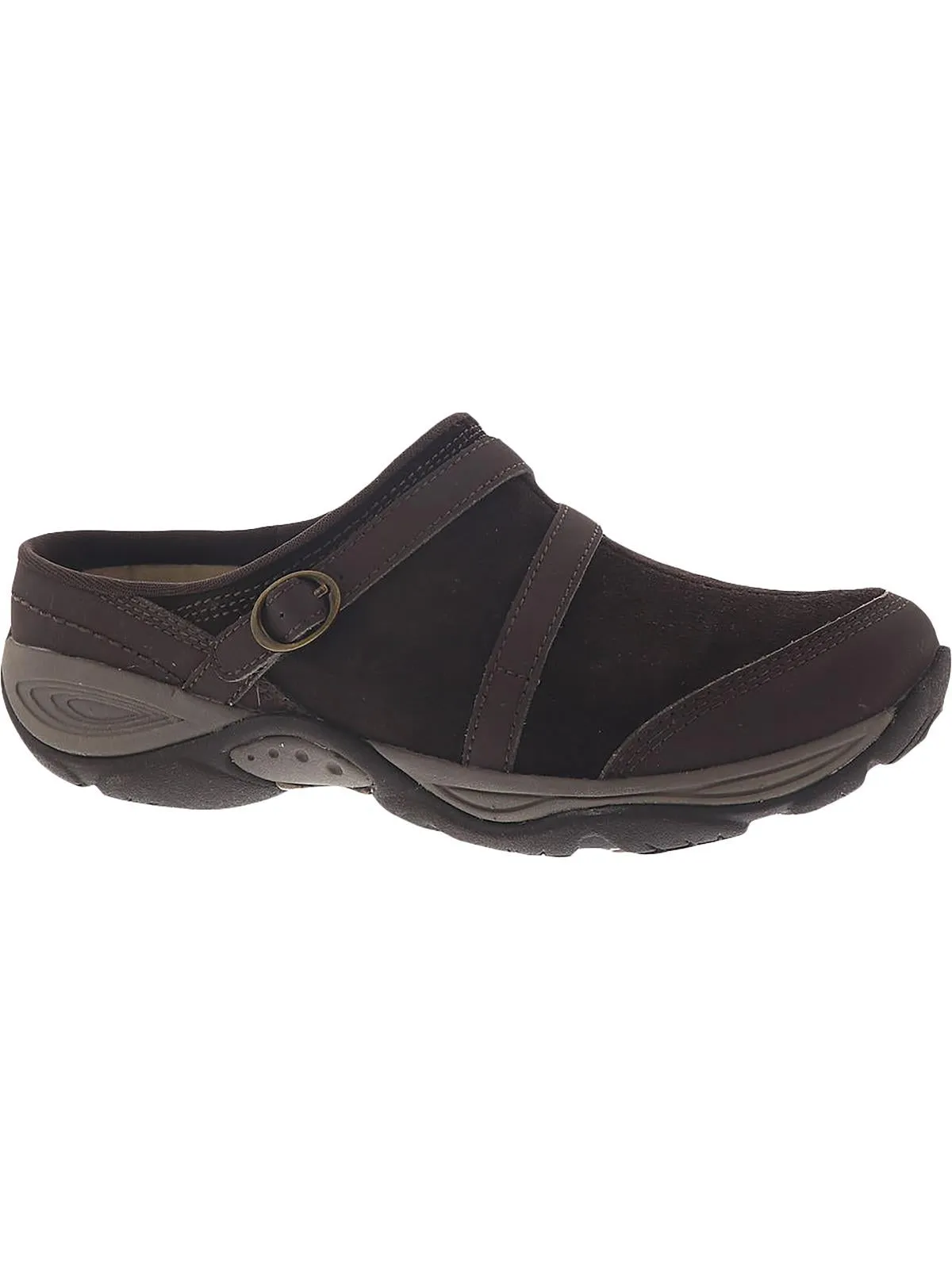 Equinox Womens Suede Slip On Loafer Slides