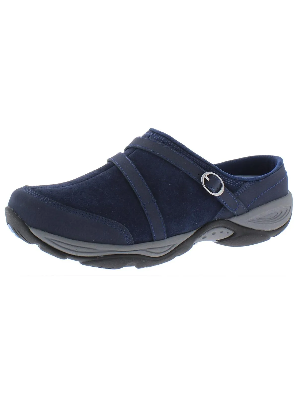 Equinox Womens Suede Slip On Loafer Slides