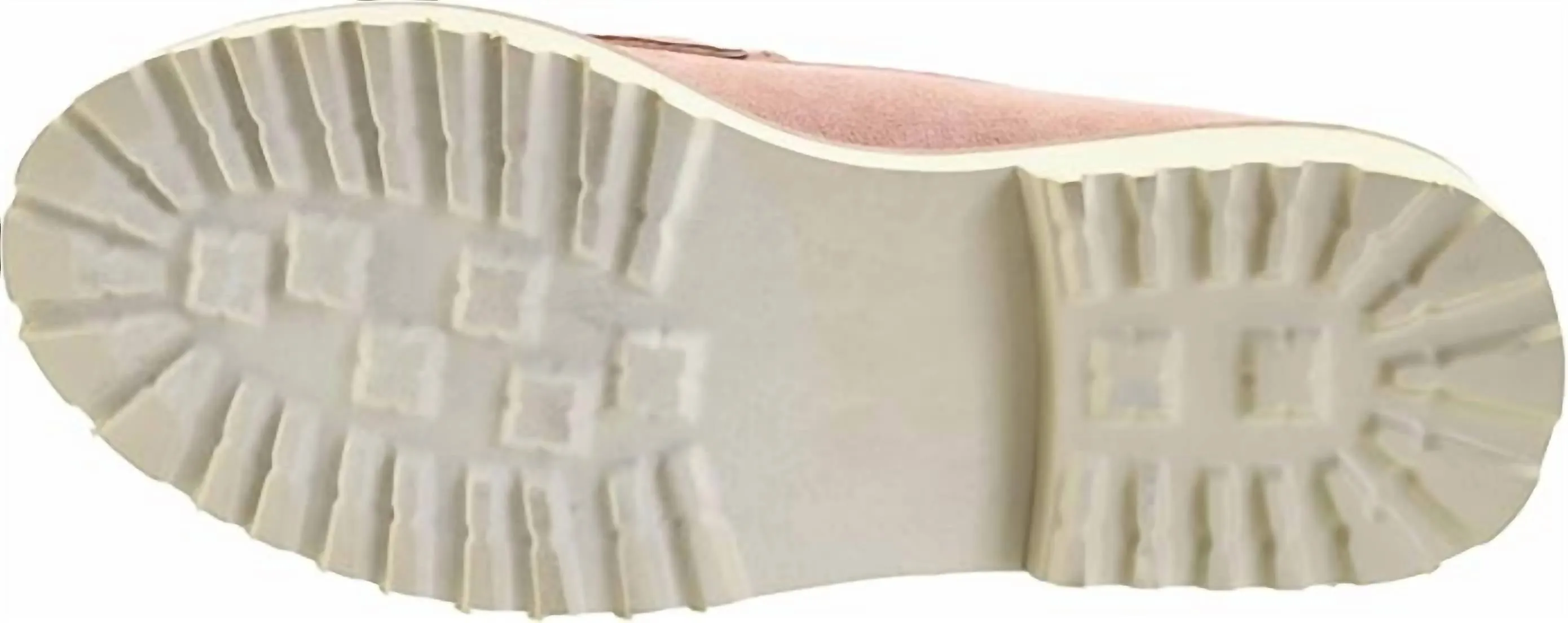 Faux Suede Loafers In Blush