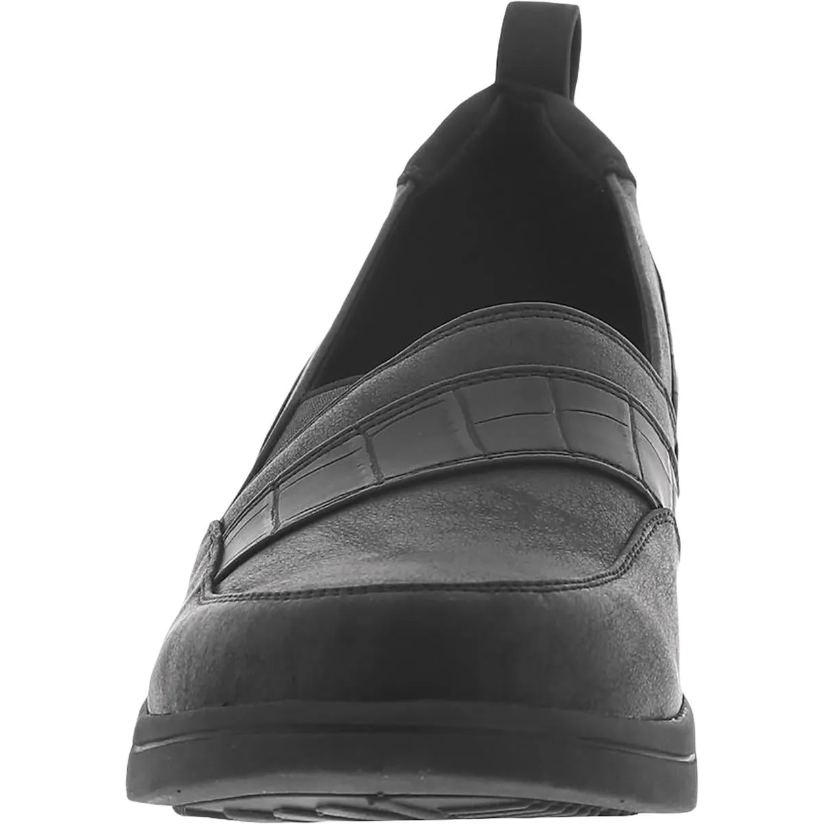 Fernly Womens Leather Slip On Loafers