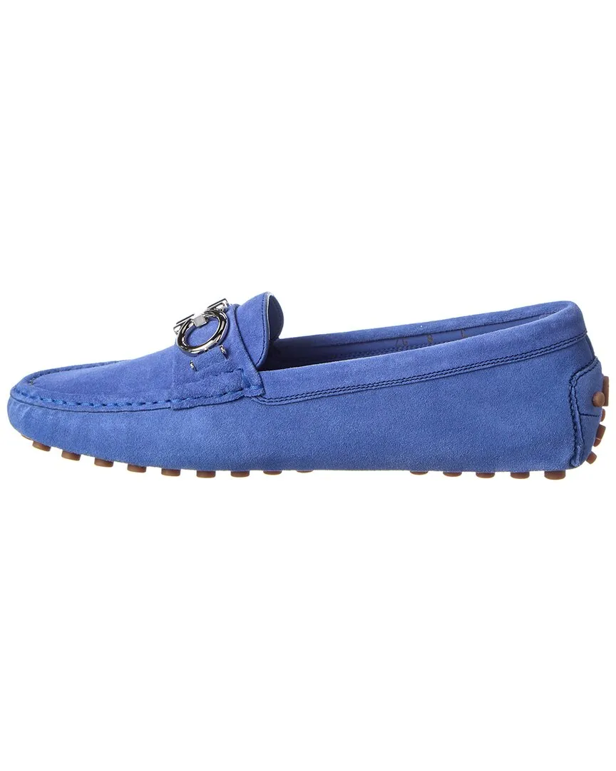 Ferragamo Berra Suede Loafer
