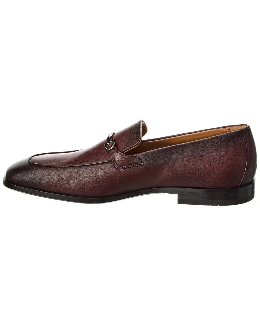 Ferragamo Fedro Leather Loafer