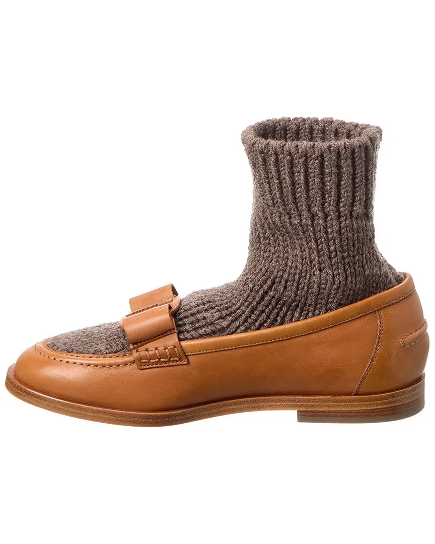 Ferragamo Leather Loafer
