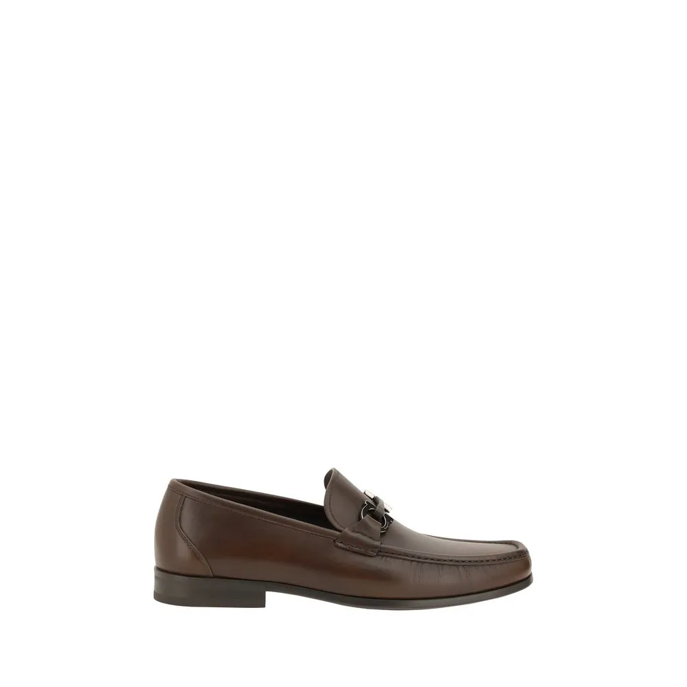Ferragamo Ornamento Gancini Men's Loafers