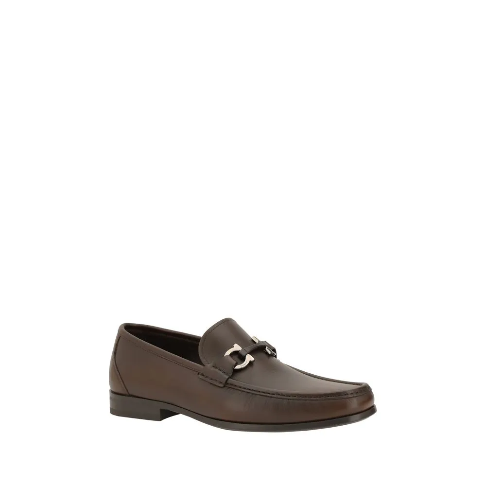 Ferragamo Ornamento Gancini Men's Loafers
