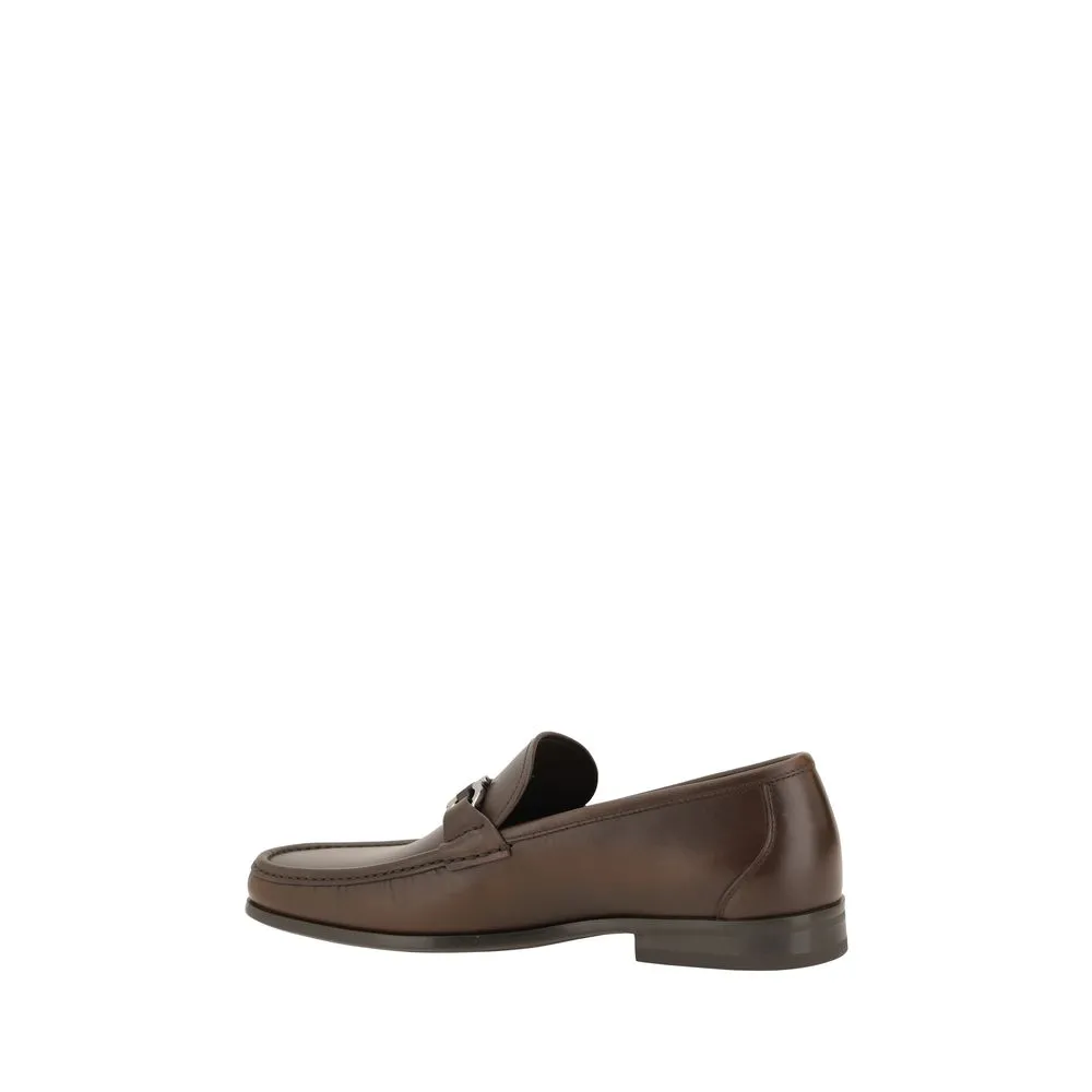 Ferragamo Ornamento Gancini Men's Loafers