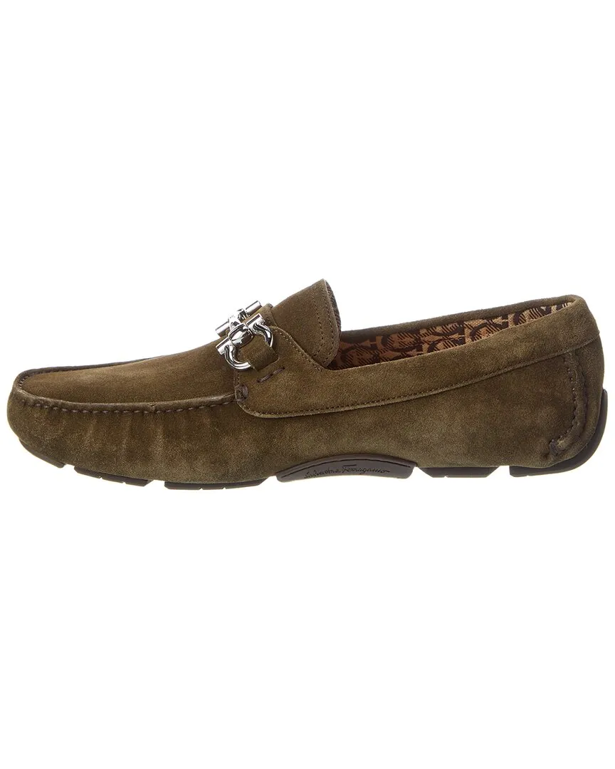 Ferragamo Parigi Eco Suede Driver