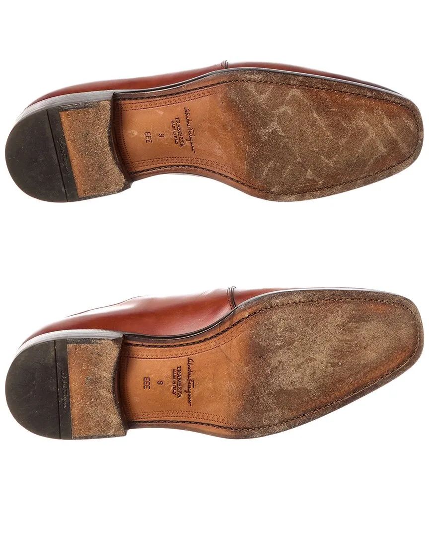 Ferragamo Royal Wax Leather Loafer (Authentic Pre-Owned)