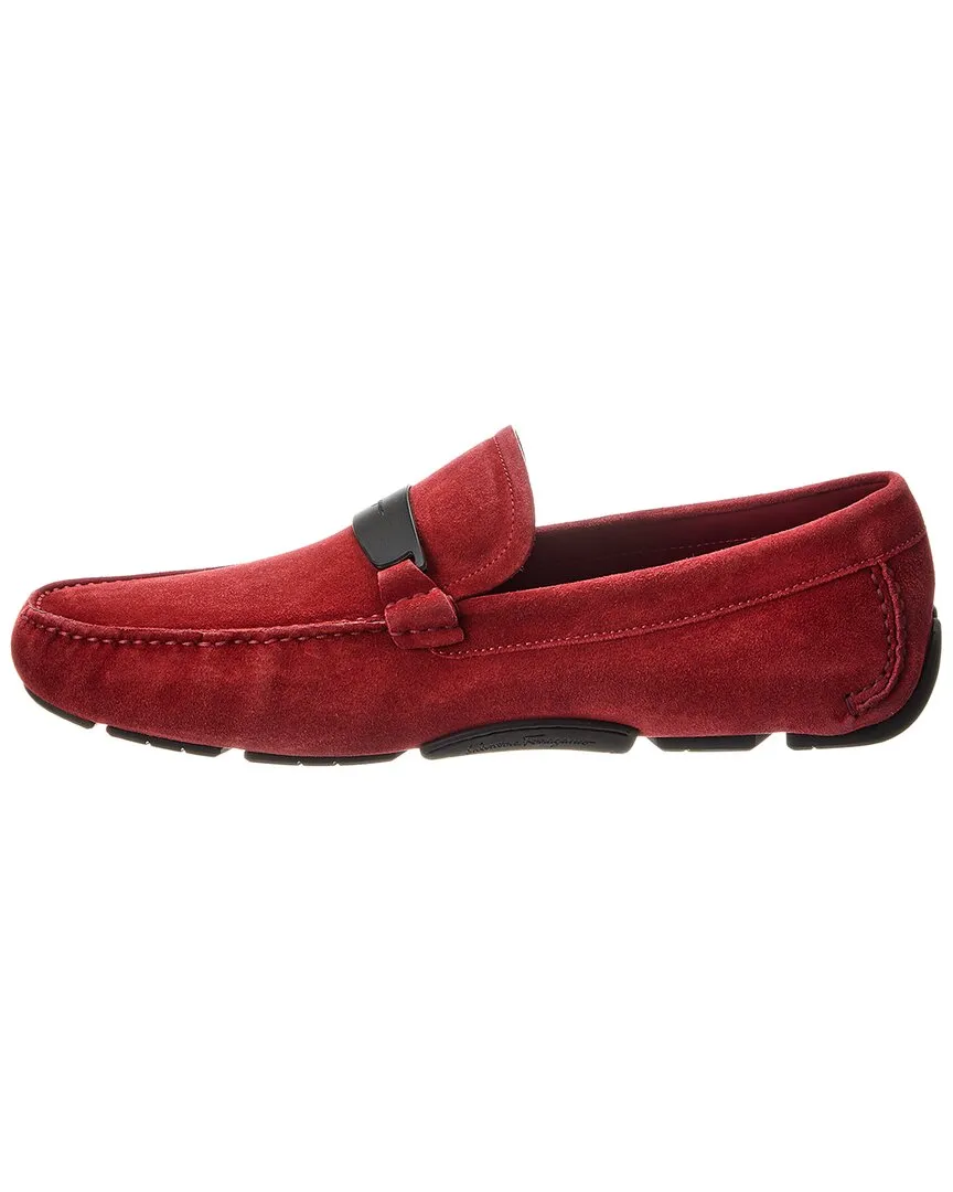 Ferragamo Switch Evolo Suede Driver