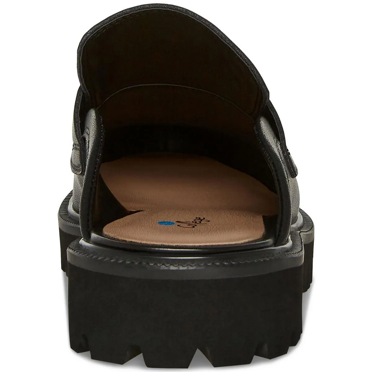 Fever Womens Comfort Insole Leather Loafers