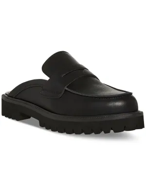 Fever Womens Comfort Insole Leather Loafers