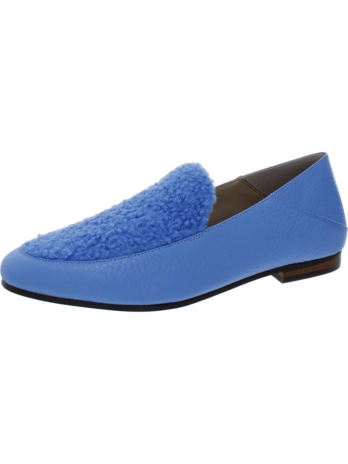 Frieda Womens Leather Slip On Loafers