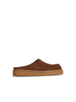 Fussbet' Brown Suede Slippers