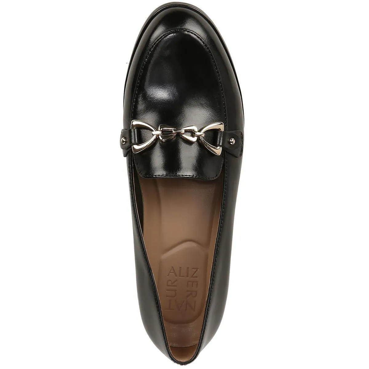 Gala Womens Leather Sip On Loafers