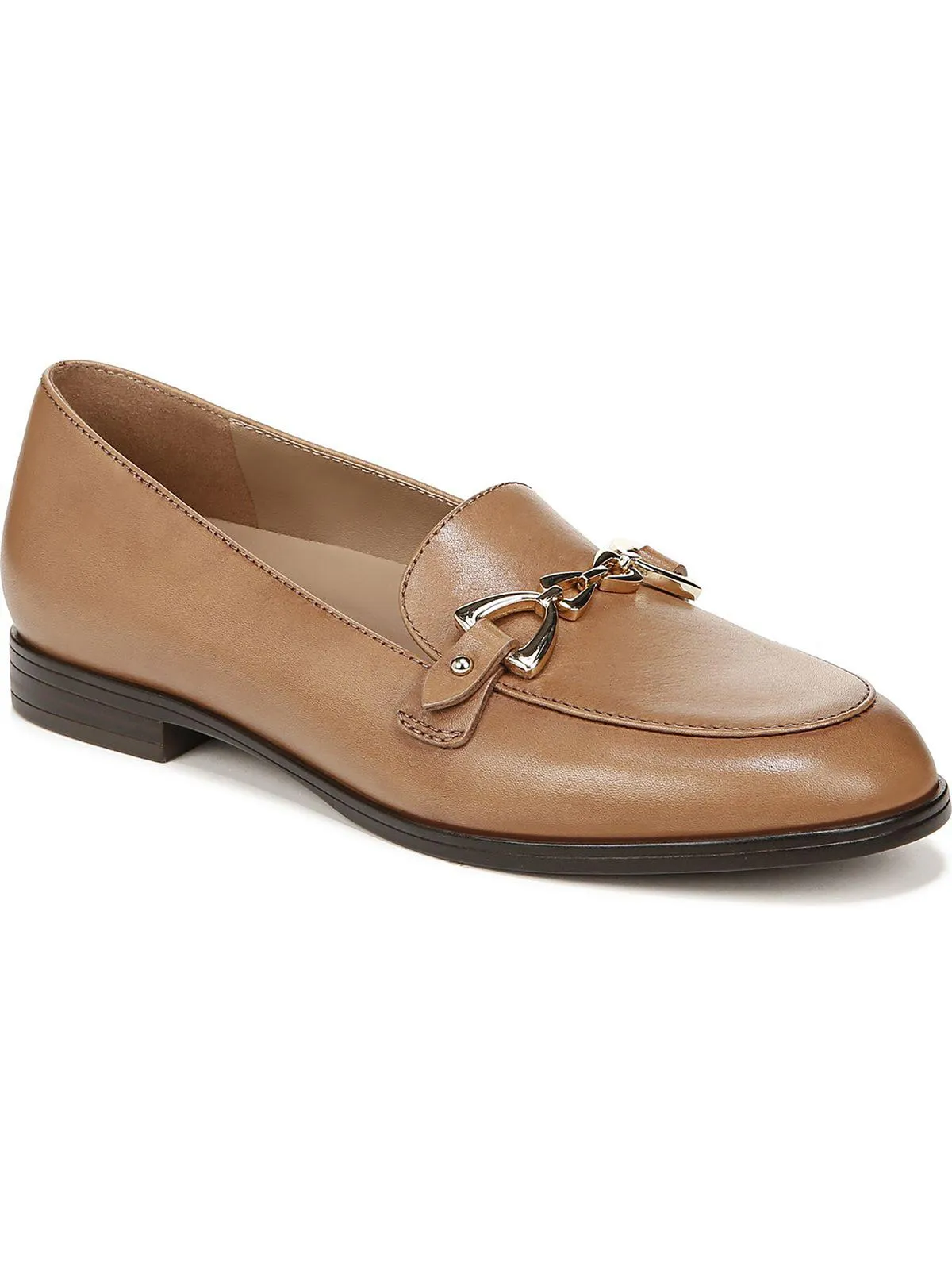 Gala Womens Leather Sip On Loafers