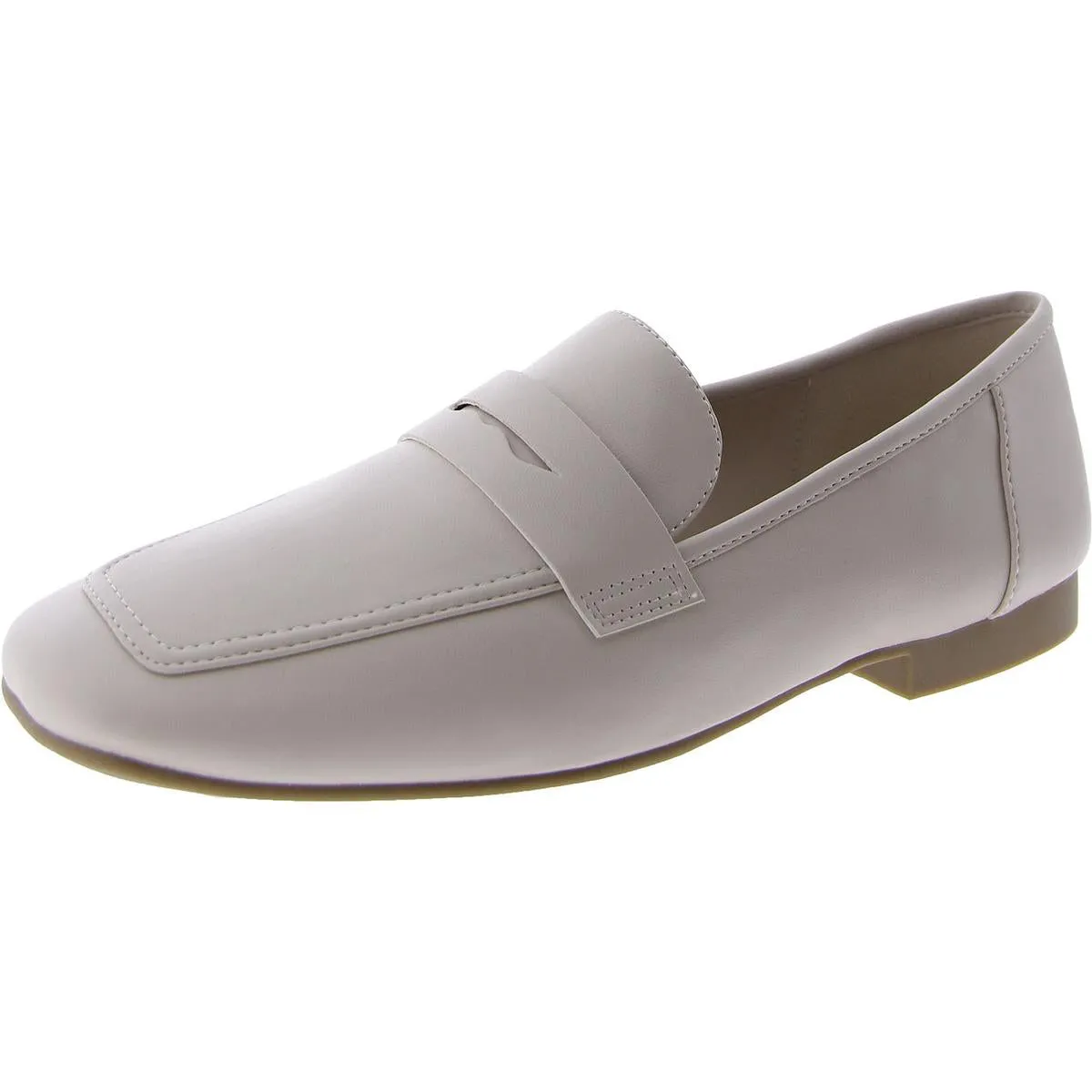 Garden Womens Faux Leather Slip On Loafers