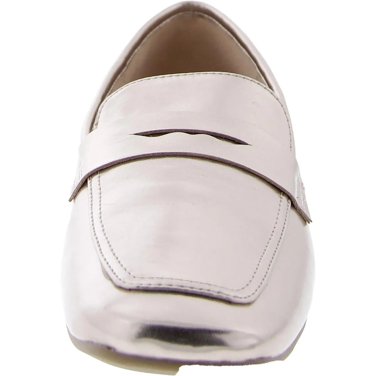Garden Womens Faux Leather Slip On Loafers