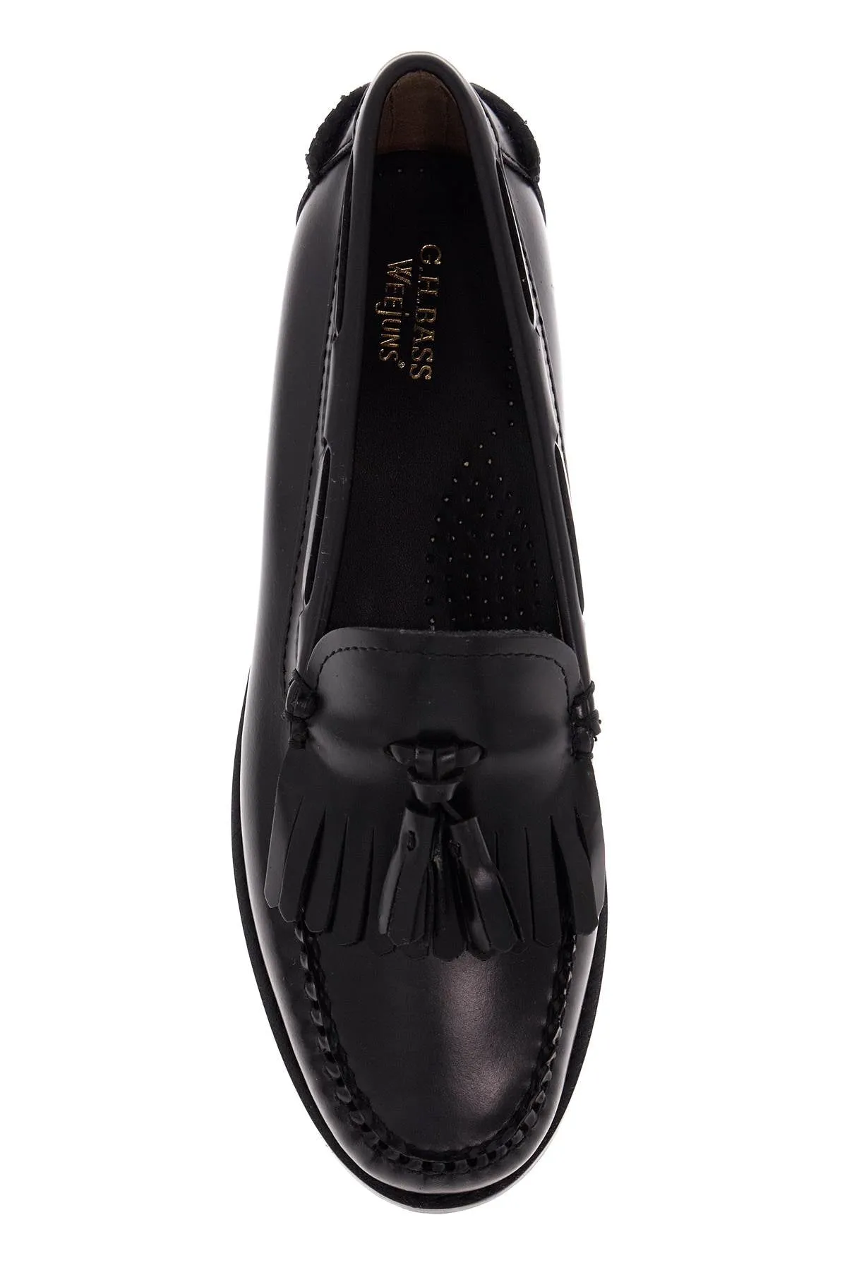 G.H. Bass Women's Esther Kiltie Weejuns Loafers In Brushed Leather