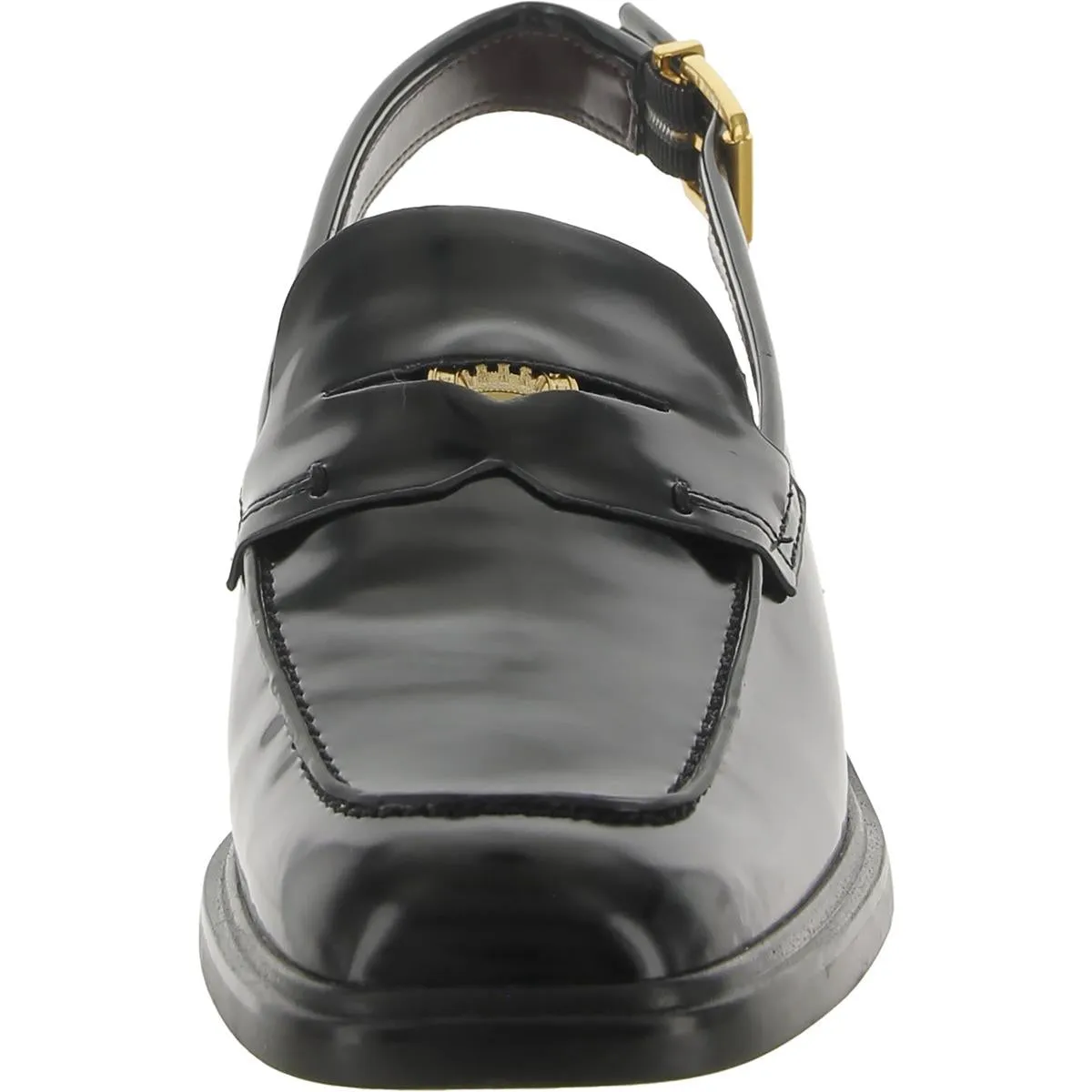 Giada Womens Block Heel Slingback Loafers