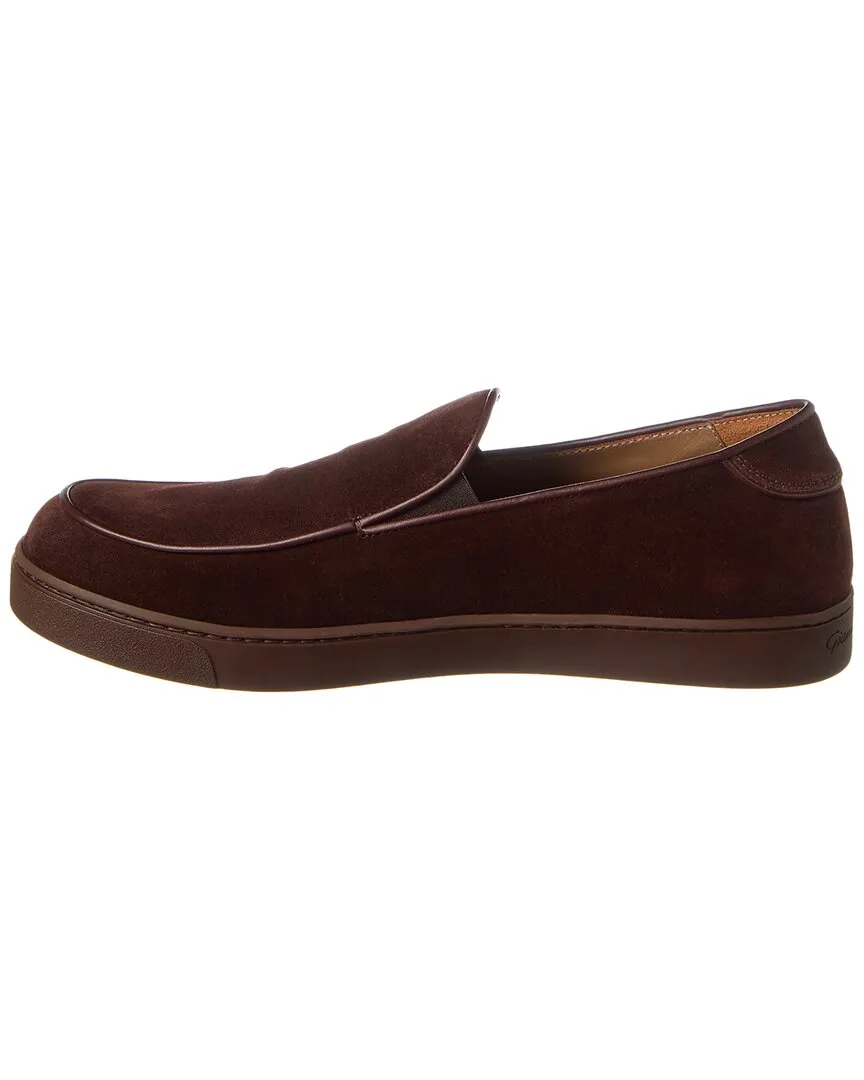 Gianvito Rossi Scott Suede Loafer