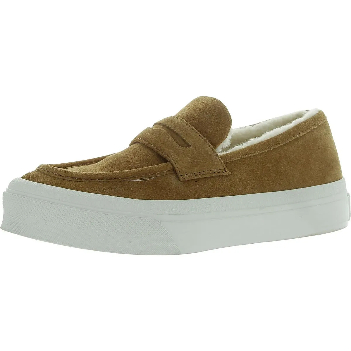 Giles Womens Suede Round toe Loafers