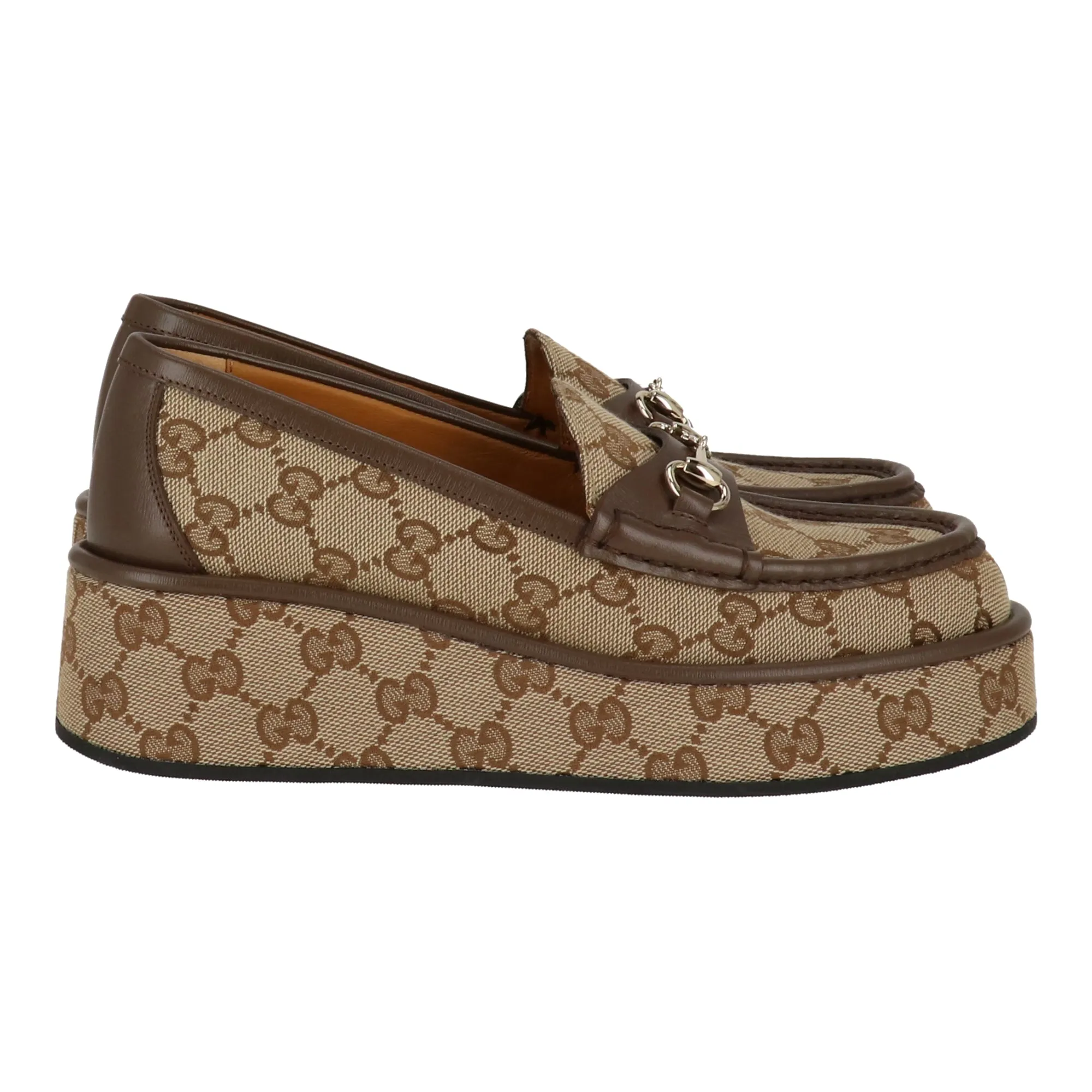 Gucci Womens Beige Loafer