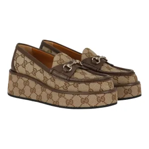 Gucci Womens Beige Loafer