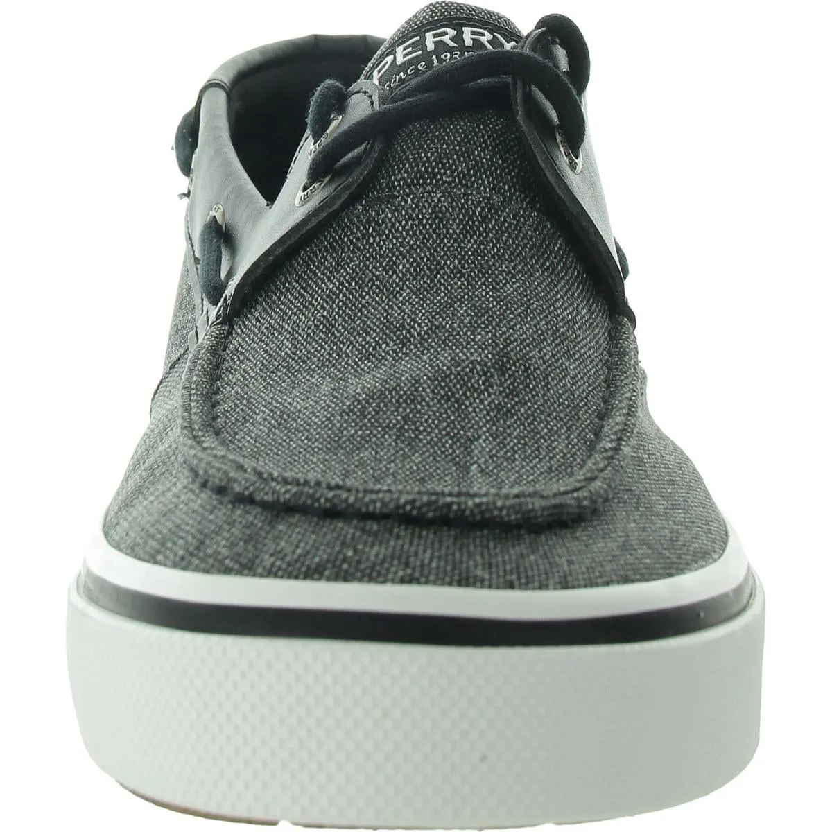 Halyard 2-Eye Mens Lace-Up Canvas Boat Shoes