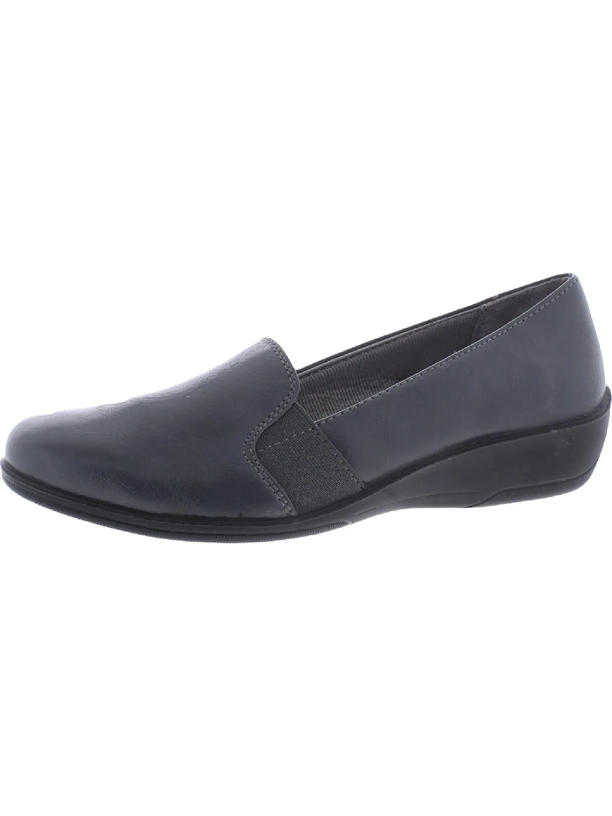 Isabelle Womens Cushioned Footbed Flat Loafers