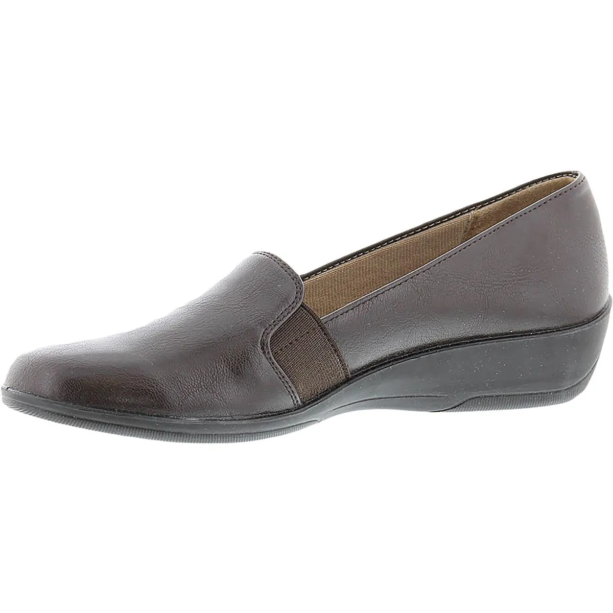 Isabelle Womens Cushioned Footbed Flat Loafers