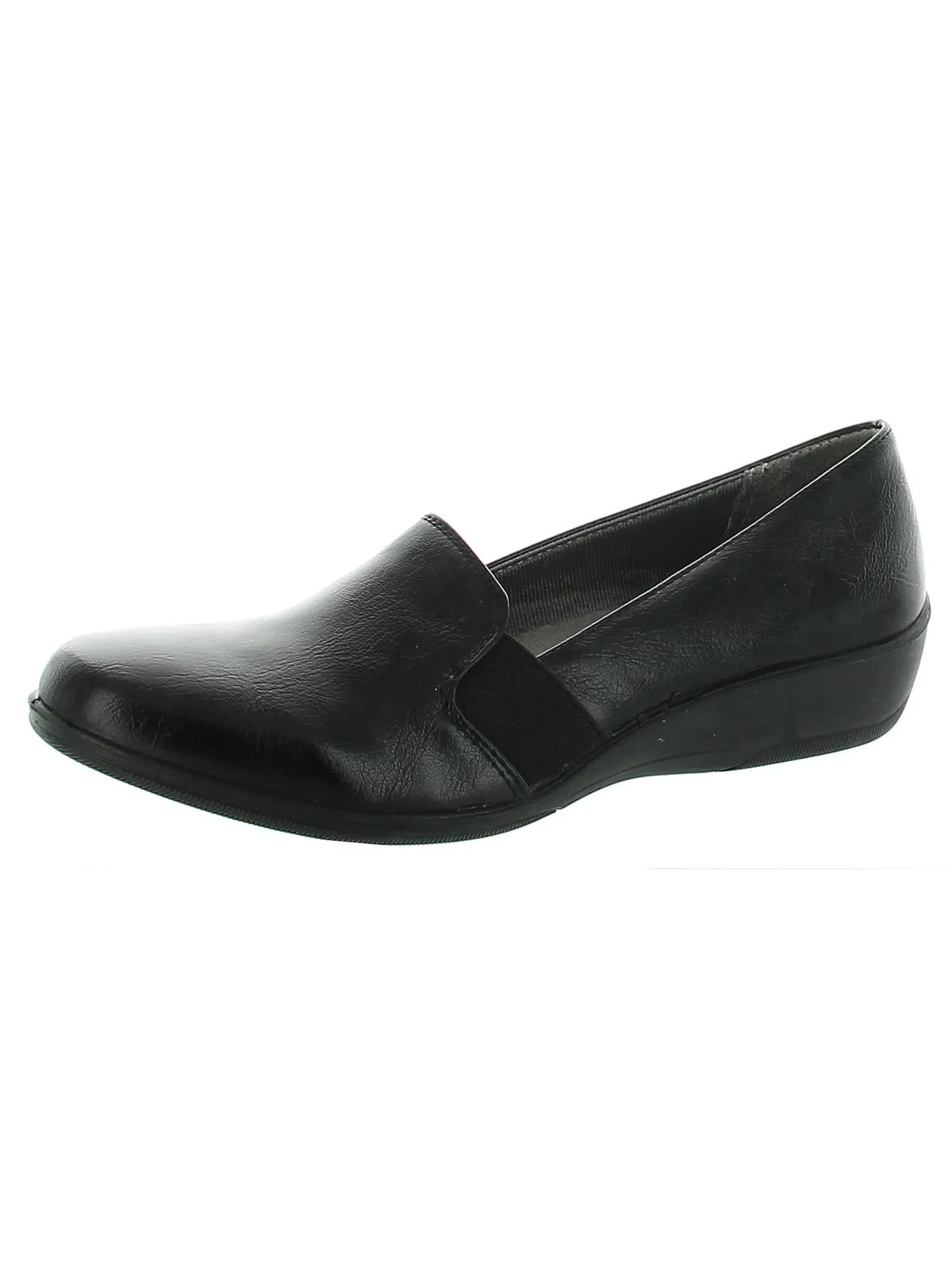 Isabelle Womens Cushioned Footbed Flat Loafers