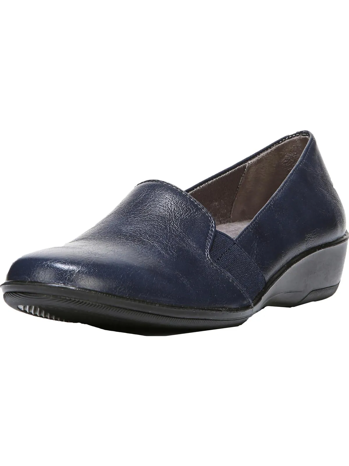 Isabelle Womens Cushioned Footbed Flat Loafers