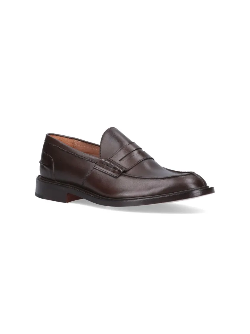 James Brown Leather Loafers
